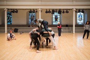 Simone Forti's Body Mind World workshop, December 14-15, 2016. Photo: Ian Douglas.