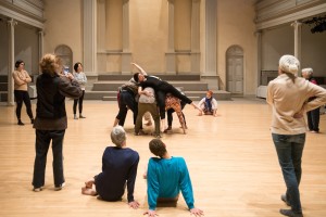 Simone Forti's Body Mind World workshop, December 14-15, 2016. Photo: Ian Douglas.