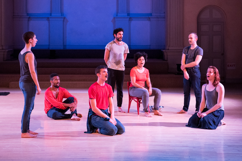 From Variations on Themes from Lost & Found: Scenes from a Life and other works by John Bernd. Photo: Ian Douglas.