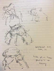 Sketch by Lauren Bakst.