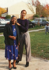 "A family photo of Aunt Thelma and me years later" - Cynthia Oliver